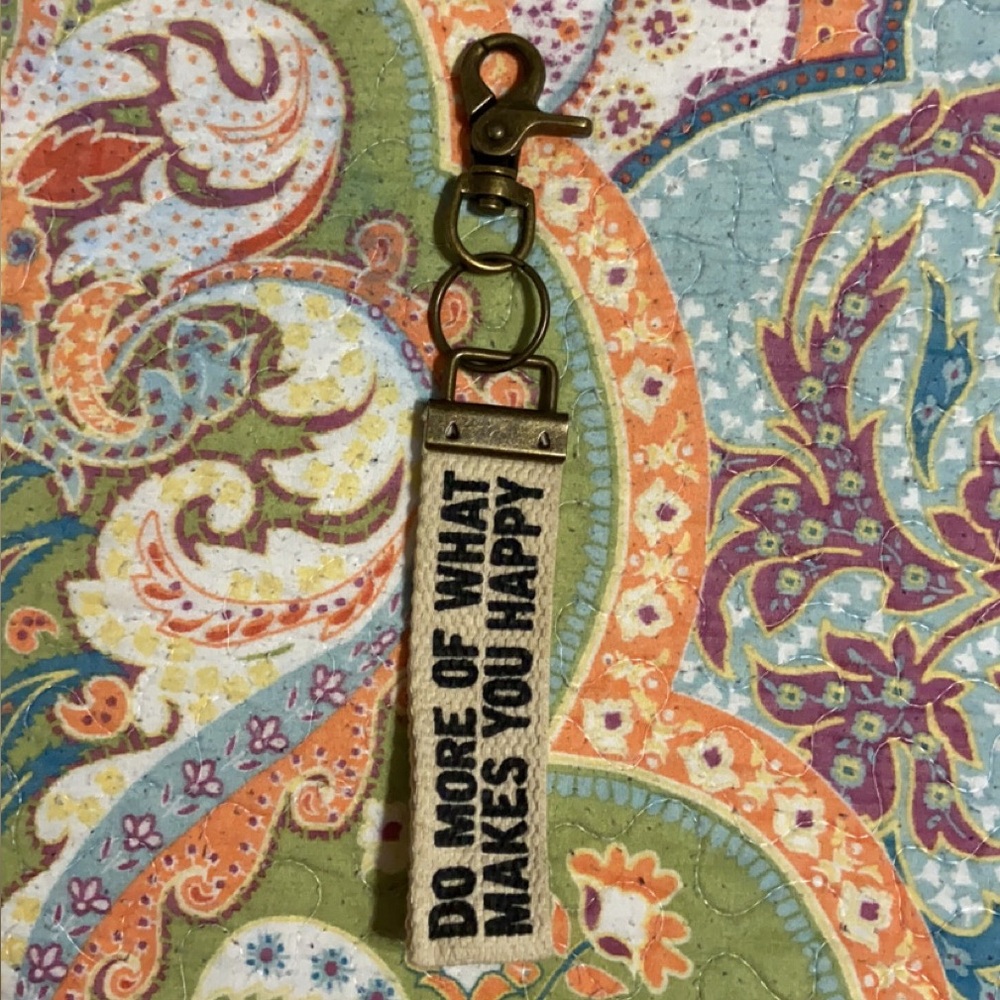 5/$10 | Inspirational Keychain with Brass Clip